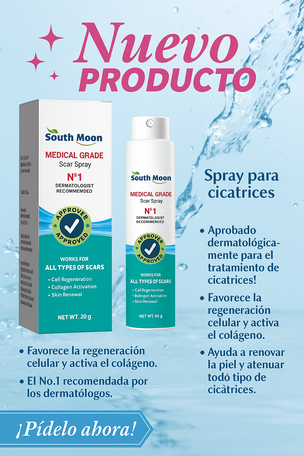 ✨2x1 Spray para Cicatrices Original - Bella Lab
