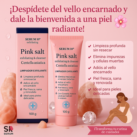 ✨ Pink Salt Jabón Exfoliante Original